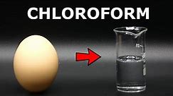Making Chloroform From Eggs