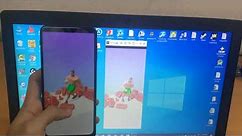 How to do screen mirroring in Samsung Galaxy 12 - Cast screen to Laptop using LetsView