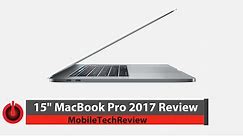 15" Apple MacBook Pro Review (2017, Kaby Lake)