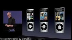 Apple Sept 2009 Music Event Keynote - iPod Nano 5G introduction