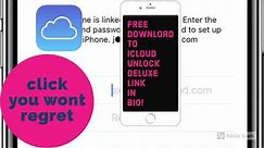 How to download iCloud unlock deluxe for FREE(MediaFire)