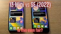 iPhone SE (2022) vs iPhone 13 mini - The best "budget" iPhone is NOT even a competition!