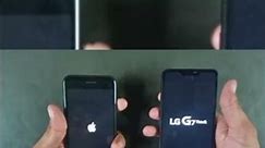 Iphone 7 Vs Lg G7 Thinq Speed Test & Comparison, Who's Best #shortvideo #shorts
