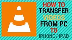 How To Transfer Videos From PC To Iphone / Ipad / Ipod The Easy Way / 2016