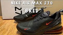 Nike Air Max 270 |DR8616-002| Bred on feet.