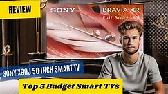 Review Sony X90J 50 Inch Smart TV - Best Budget Smart TV On Amazon 2024