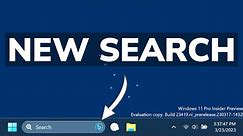 How to Enable New Search Box in Windows 11 23419