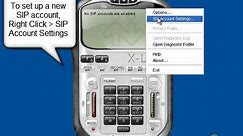 How to configure SIP accounts in X-lite softphone