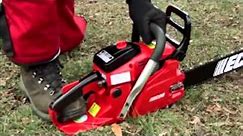 Chainsaw Basics: How to Start a Gas Chainsaw