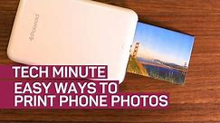 Easy ways to print phone photos