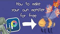 HOW TO MAKE YOUR OWN MONSTER (tutorial?) || MSM