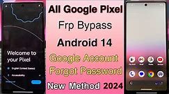 All New Google Pixel Frp Bypass Android 14 | Without Pc | All Google Pixel Frp Unlock 2024