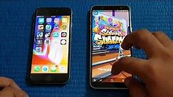 Samsung Galaxy J6 ( 2018 ) vs IPhone 6s - Speed Test!!