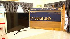 Unboxed : Samsung 55" Smart 4K Crystal UHD TV Series 8 | 8500, model number UA55TU8500KXXM