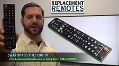 SEIKI XHY35310/ROH TV Remote Control - www.ReplacementRemotes.com