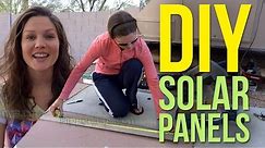 DIY Build Solar Panels 1/2: Homemade from Scratch