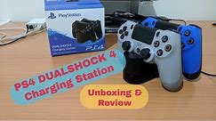Sony PS4 Dualshock 4 Charging Station Unboxing and Review