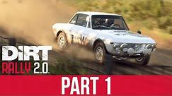 DiRT Rally 2.0 PS4 Career Mode Gameplay Walkthrough Part 1 - FIRST RALLY