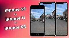 iPhone SE vs iPhone 11 vs iPhone XR Camera Test