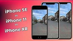 iPhone SE vs iPhone 11 vs iPhone XR Camera Test