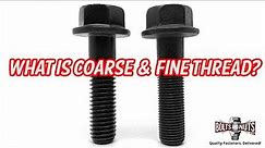 Coarse & Fine Thread Fastener Pitches Explained and How To Measure Thread Size