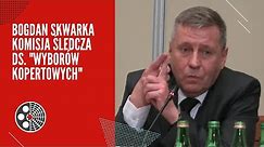 Bogdan Skwarka [NIK]: Komisja śledcza ds. "wyborów kopertowych"