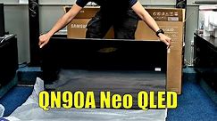 QN90A Samsung Neo QLED 2021 Unboxing, Setup and 4K HDR Demos