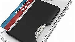 Speck iPhone Wallet MagSafe Accessory - Removable ClickLock No-Slip Interlock - Holds 1-3 Cards - Soft Touch Finish, Scratch Resistant Card Holder Built for MagSafe - Black