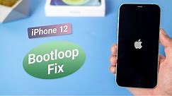 How to Fix iPhone 12/12 Pro/12 Mini Stuck on Apple Logo/Boot Loop (No Data Loss)