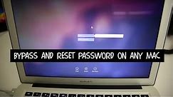 CNET How To - Easily bypass and reset the password on any Mac