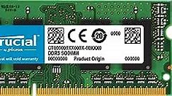 Crucial 16GB Single DDR3L 1600 MT/s (PC3L-12800) 204-Pin SODIMM Memory - CT204864BF160B