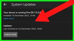 How to Update Amazon Fire Tablet (NEW UPDATE in 2022)