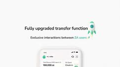 Transfer in a whole new way with ZA Bank!