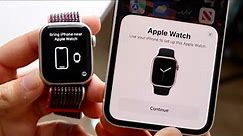 How To Connect Apple Watch Series 8 To iPhone!