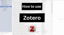 How to Use Zotero for Referencing in 6 Minutes for Google Docs and Microsoft Word (2023 updated)