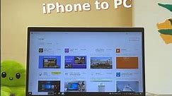 How to Mirror iPhone to PC