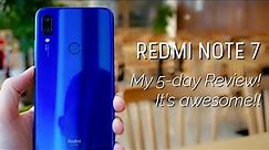 Redmi Note 7 48MP: Full 5-day Review!! Everything You Need to Know! Gaming, Camera, Video Samples.