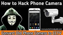 How to Hack Phone Camera ✓ Turn Phone Camera to Webcam ✓ Hack Phone camera or Webcam using IP #YTG