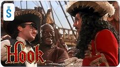 Hook (1991) | Scene: Tinker Bell drops Peter into Hook's pirate haven