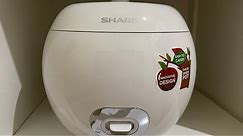 Unboxing sharp magic com / rice cooker 0.8L with apple design