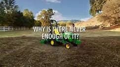 John Deere - With the 1 Family Tractor, it takes less work...