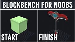 How to create a Minecraft Pickaxe (and get it in-game!) - Blockbench for Noobs - Part 1