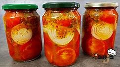 svake godine pravim ovu zimnicu od paradajza - letnja salata u sred zime *paradajz salata*