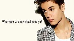 Justin Bieber - Where Are You Now ( lyrics)