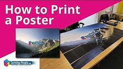 How to Print a Poster