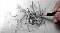 How to Draw a Mysterious Creature: Real-time Sketch