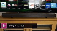 Sony HT-CT60BT Soundbar and Subwoofer Review