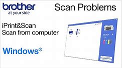 Fix scan problems with iPrint&Scan Windows – scanning from the computer