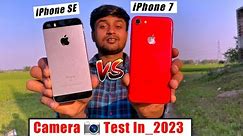 iPhone 7 Vs iPhone SE Camera Comparison In_2023 | Sokhing Result 😮😮