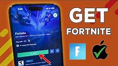 HOW TO DOWNLOAD FORTNITE on iOS in 2024 (Get on iPhone, iPad)